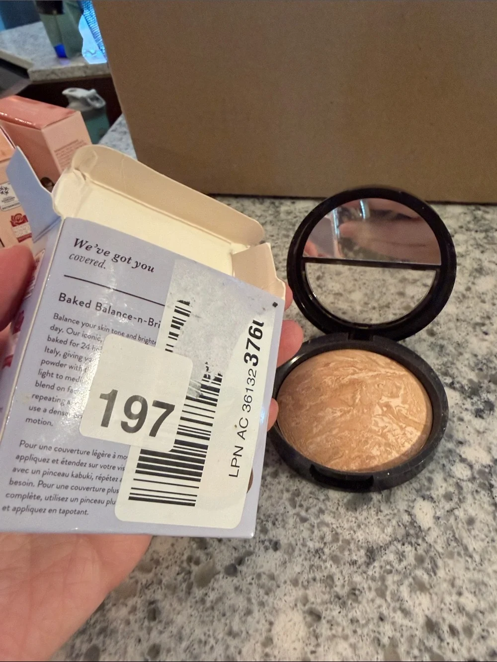 Laura Geller Baked Color Correcting Foundation - Light New with damaged box